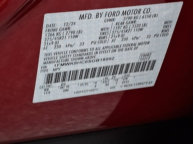 2025 Ford Explorer Platinum - Photo 28