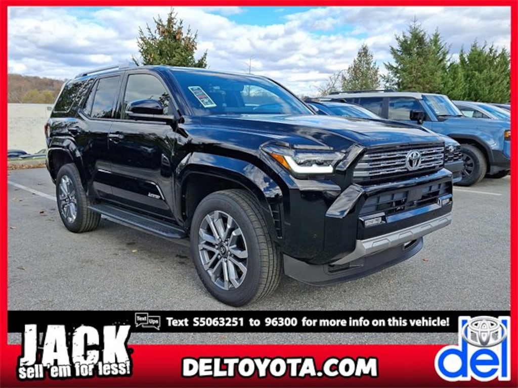 New 2025 Toyota 4Runner Limited SUV