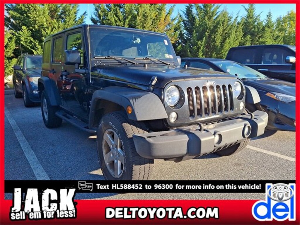 Used 2017 Jeep Wrangler Unlimited Sport SUV