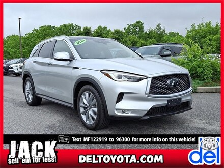 Featured Used 2021 INFINITI QX50 LUXE SUV 251195B for Sale near West Chester, PA