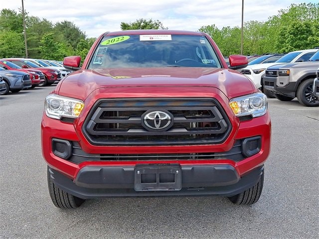 Certified 2022 Toyota Tacoma SR with VIN 3TYCZ5AN1NT099088 for sale in Thorndale, PA