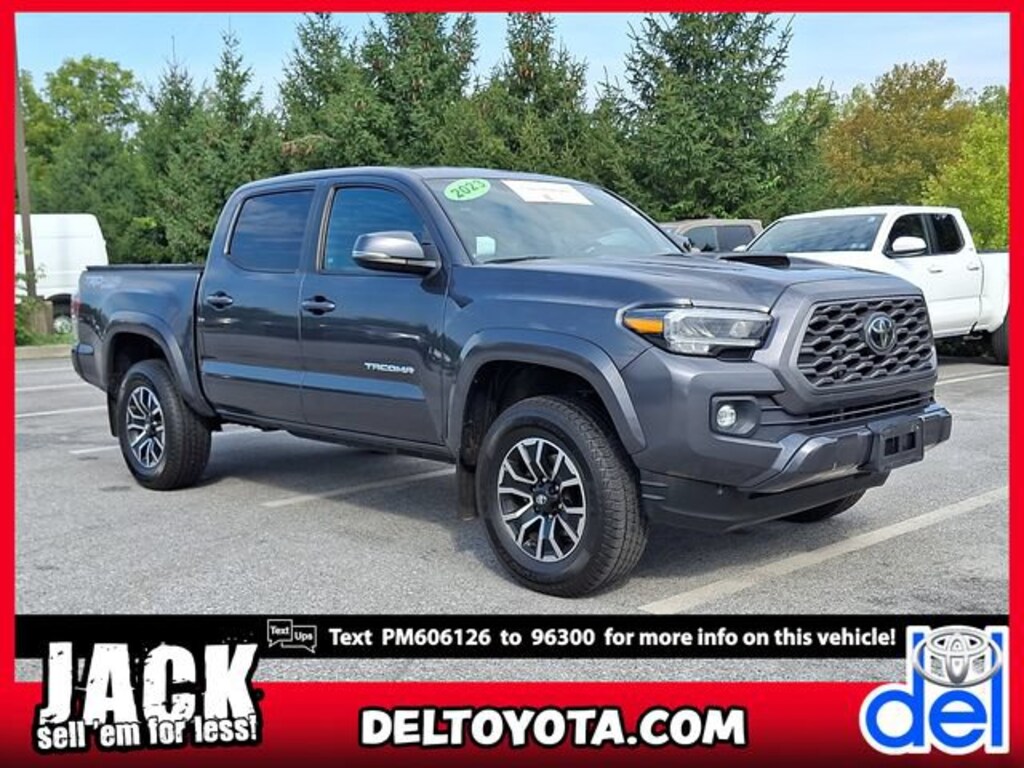 Certified 2023 Toyota Tacoma 4WD TRD Sport Truck Double Cab