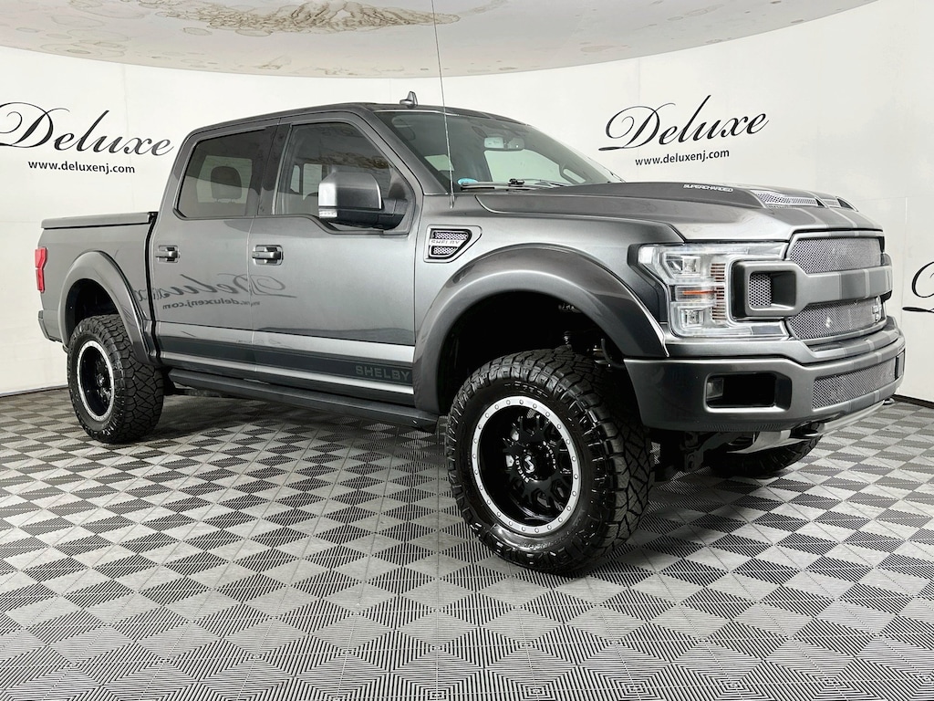 Used 2018 Ford F-150 Lariat 755-HP Shelby Cobra 4WD Crew-Cab Pickup-Truck,
