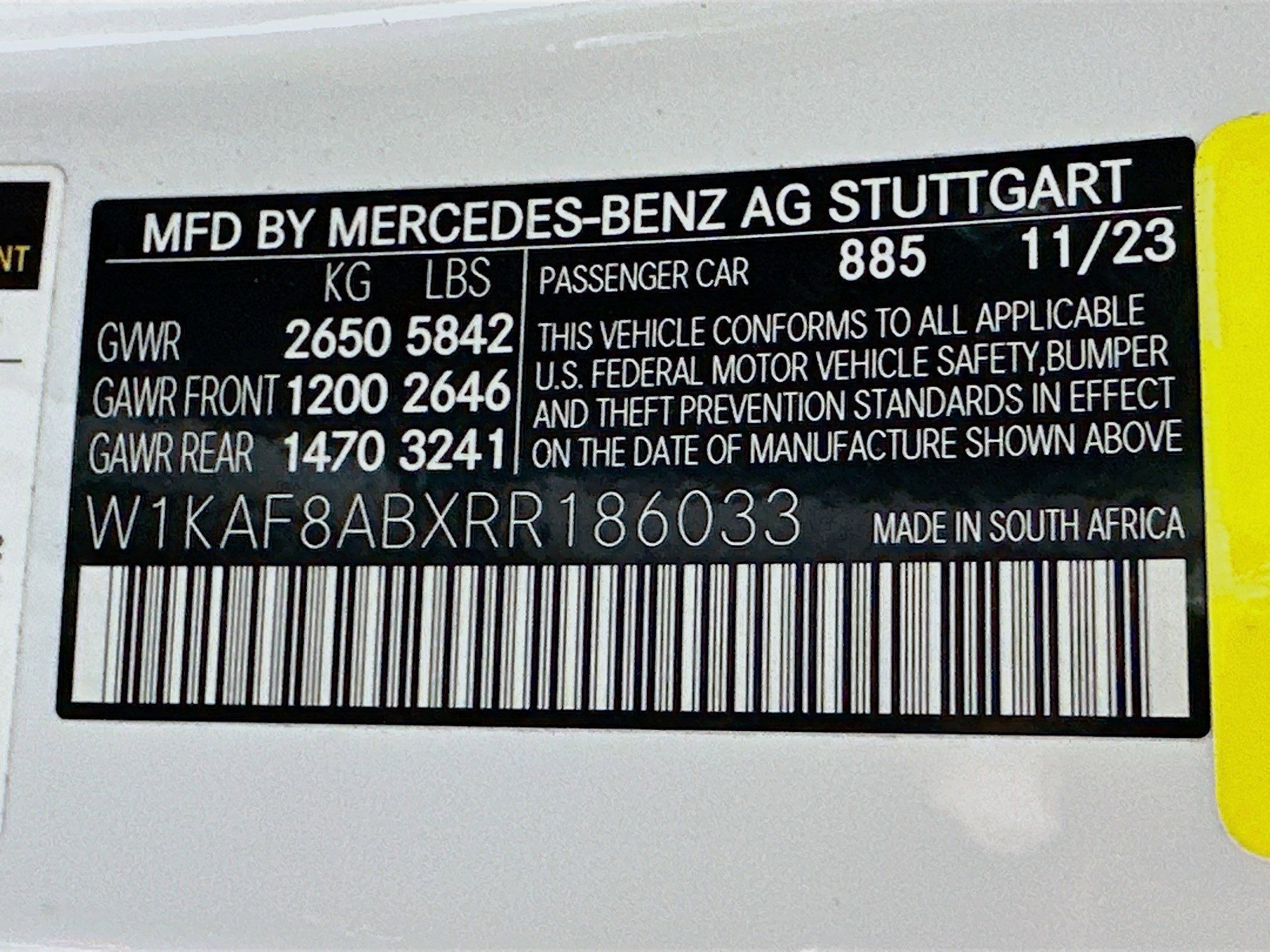 2024 Mercedes-Benz C-Class Sedan AMG C63 - Photo 36