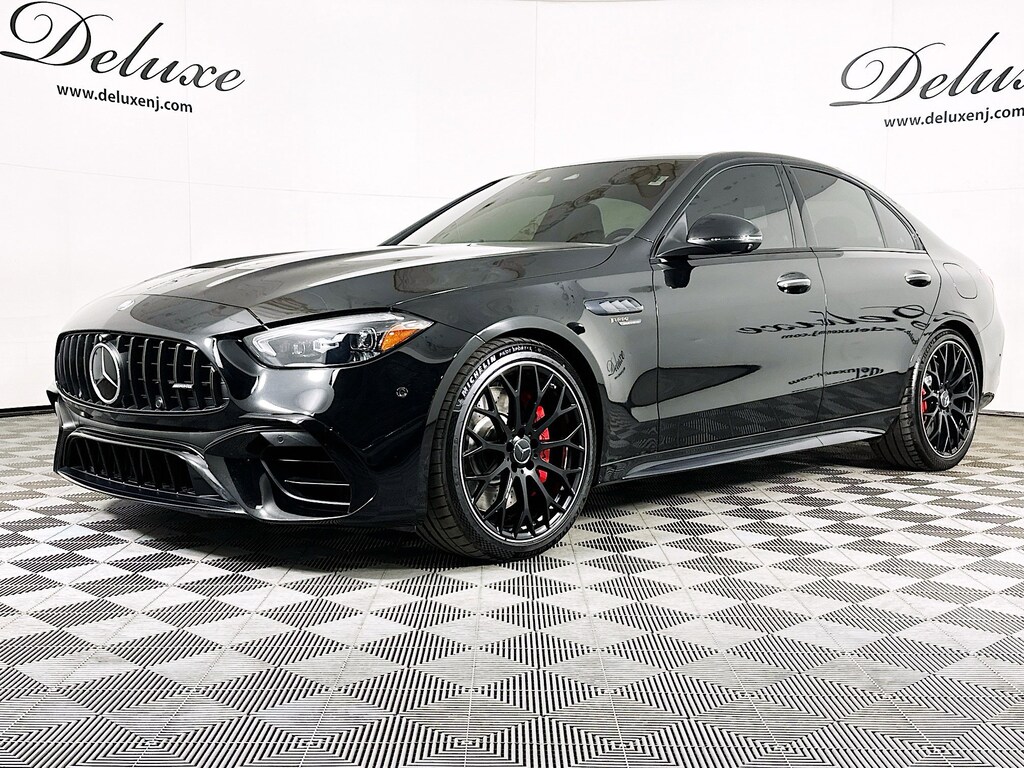 Used 2025 Mercedes-Benz C-Class C 63 AMG S E 672-HP Performance 4MATIC Sedan,