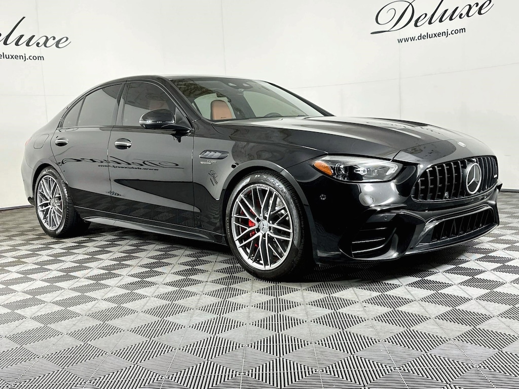 Used 2025 Mercedes-Benz C-Class C 63 AMG S E 671-HP Performance 4MATIC Sedan,