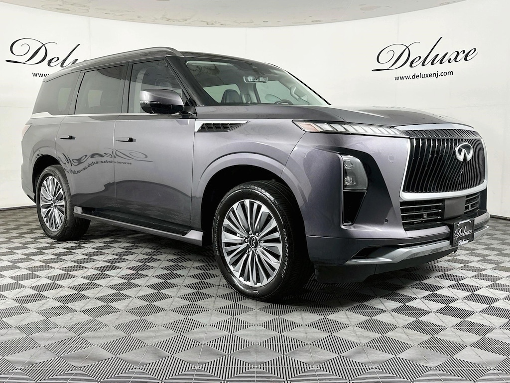 Used 2025 INFINITI QX80 LUXE 4WD 3-ROW SEAT SUV,