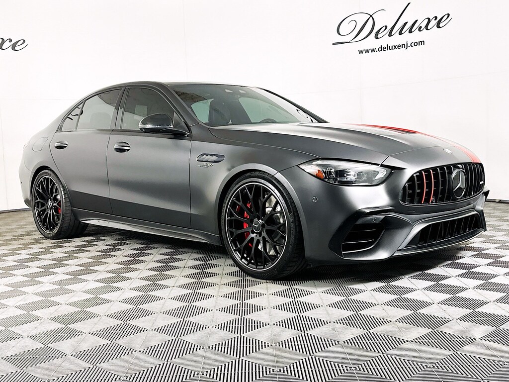 Used 2024 Mercedes-Benz C-Class C 63 AMG S E 671-HP Performance 4MATIC Sedan,