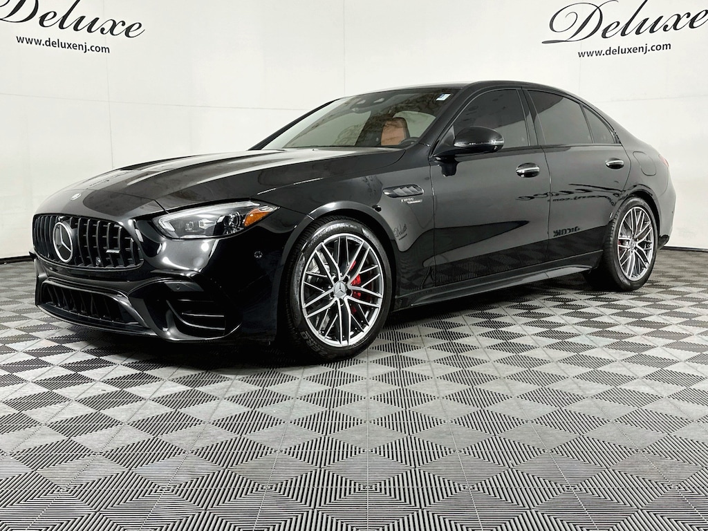 Used 2025 Mercedes-Benz C-Class C 63 AMG S E 671-HP Performance 4MATIC Sedan,