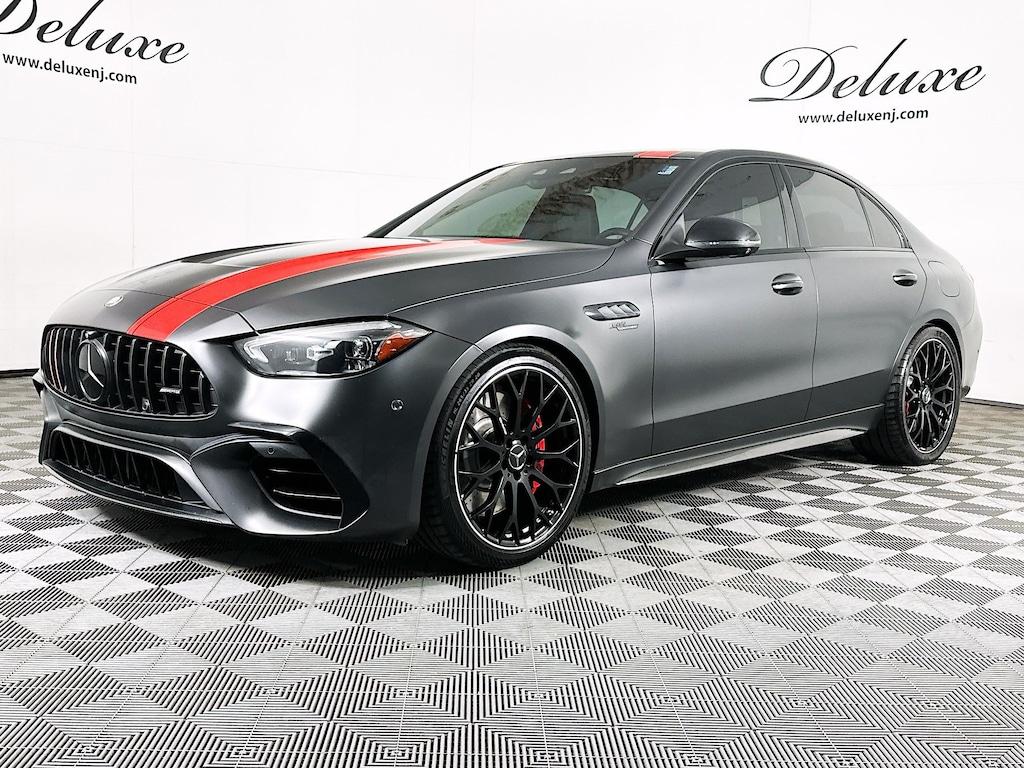 Used 2024 Mercedes-Benz C-Class C 63 AMG S E 671-HP Performance 4MATIC Sedan,