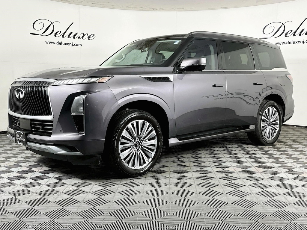 Used 2025 INFINITI QX80 LUXE 4WD 3-ROW SEAT SUV,
