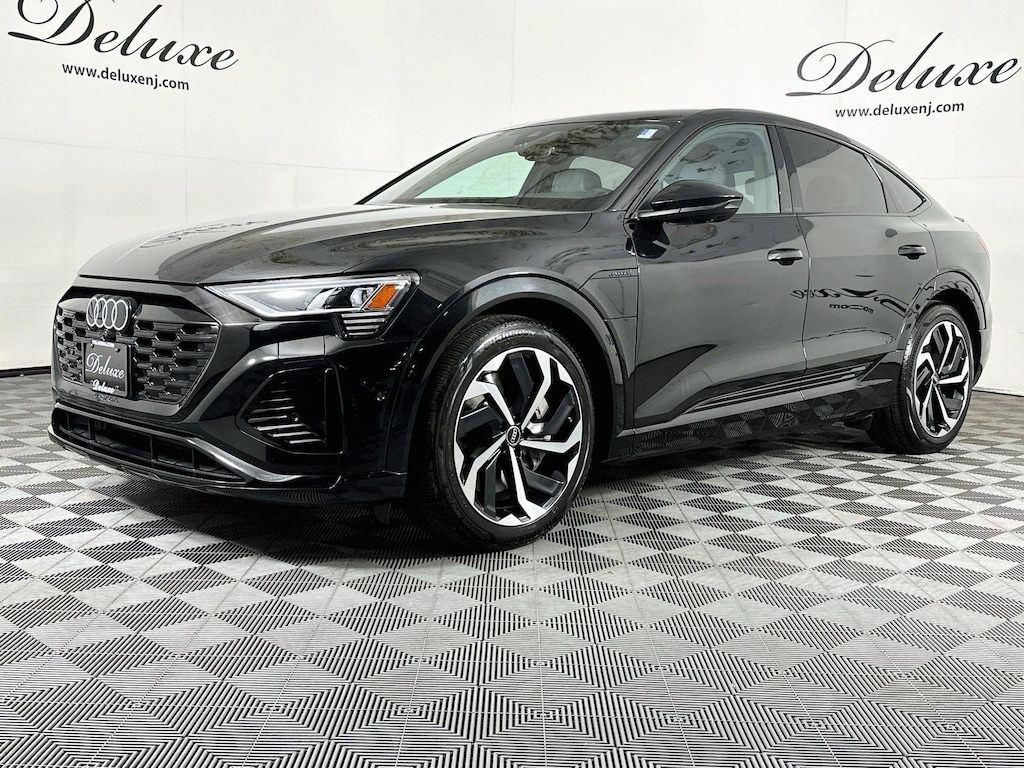 Used 2024 Audi Q8 e-tron Sportback S Line Premium Plus Black Optic Quattro SUV,
