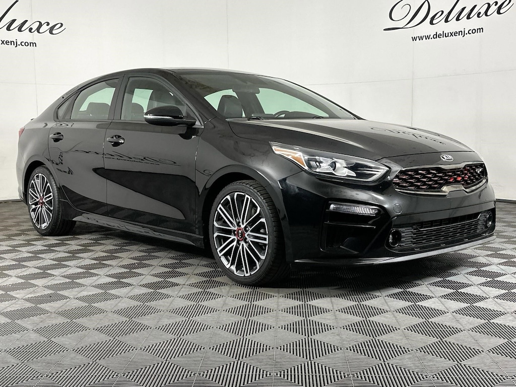 Used 2020 Kia Forte GT 6-Speed Manual Transmission Sedan,