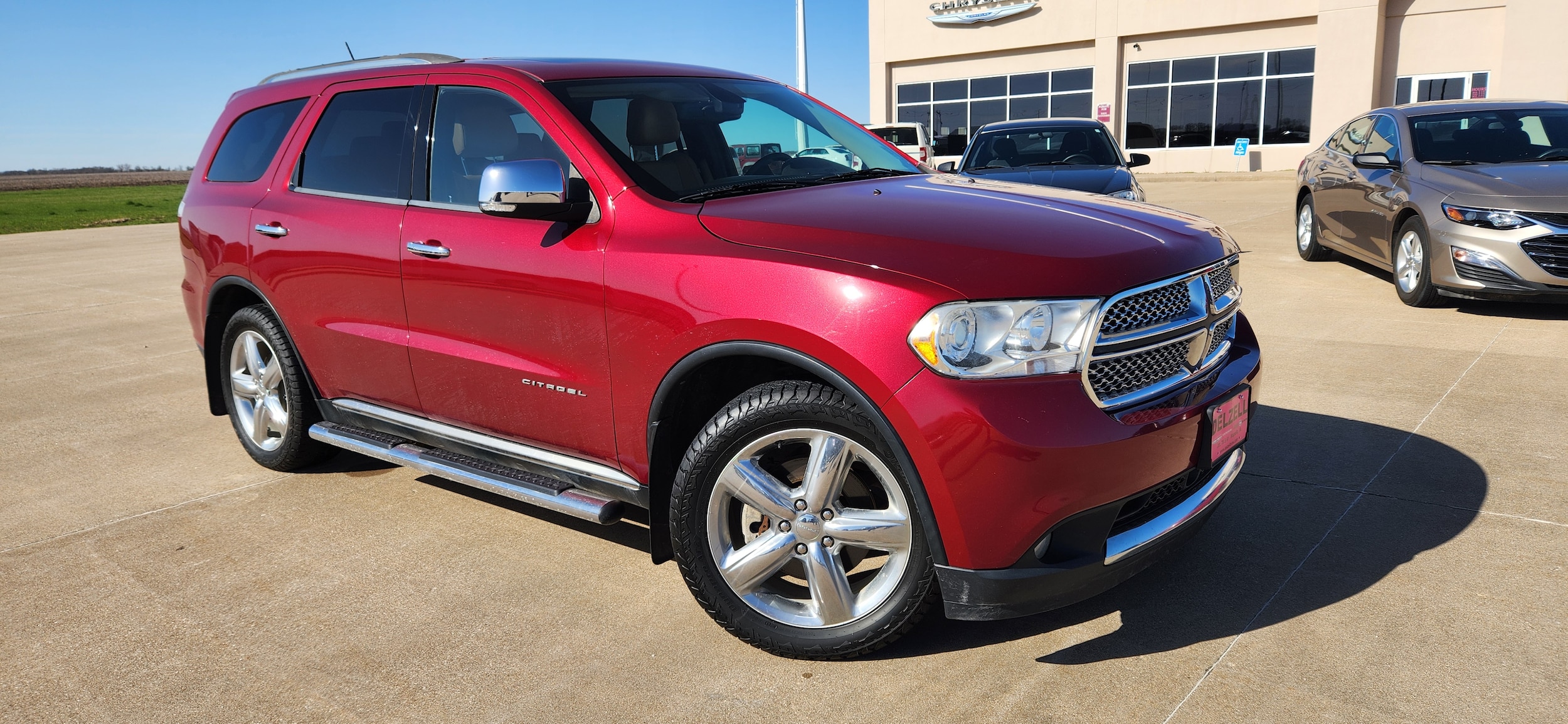 Used 2013 Dodge Durango Citadel with VIN 1C4SDJET1DC658856 for sale in Wapello, IA