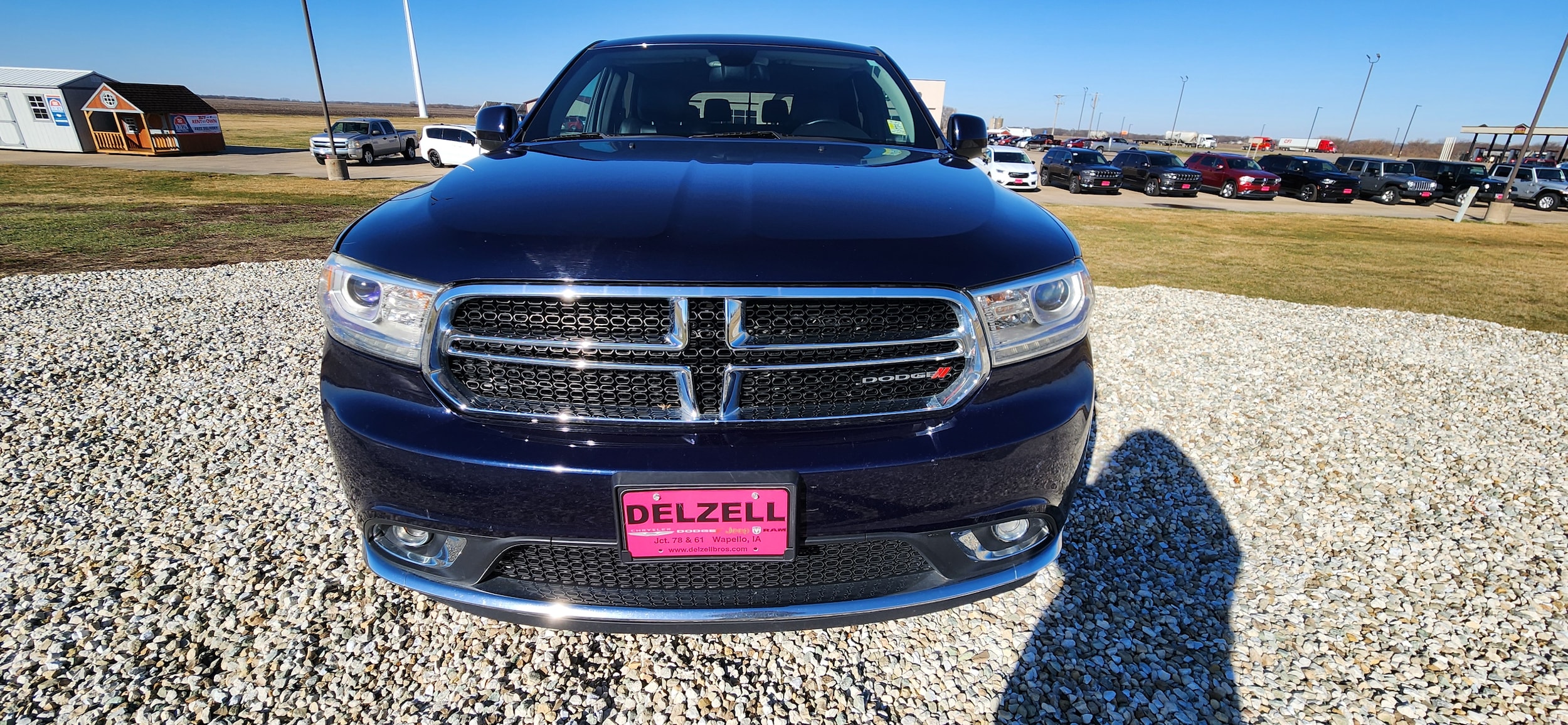 Used 2016 Dodge Durango Limited with VIN 1C4RDJDGXGC301893 for sale in Wapello, IA