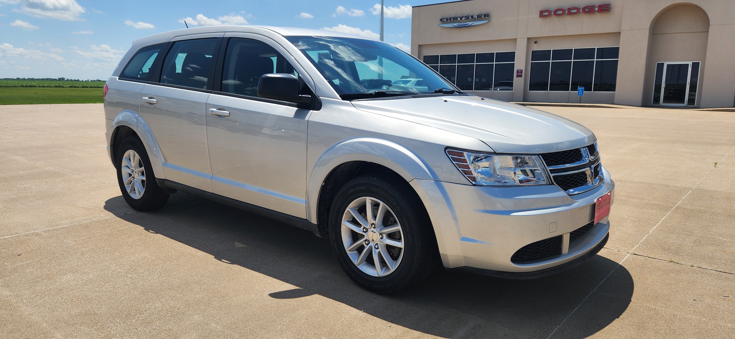Used 2013 Dodge Journey American Value Package with VIN 3C4PDCAB7DT701065 for sale in Wapello, IA