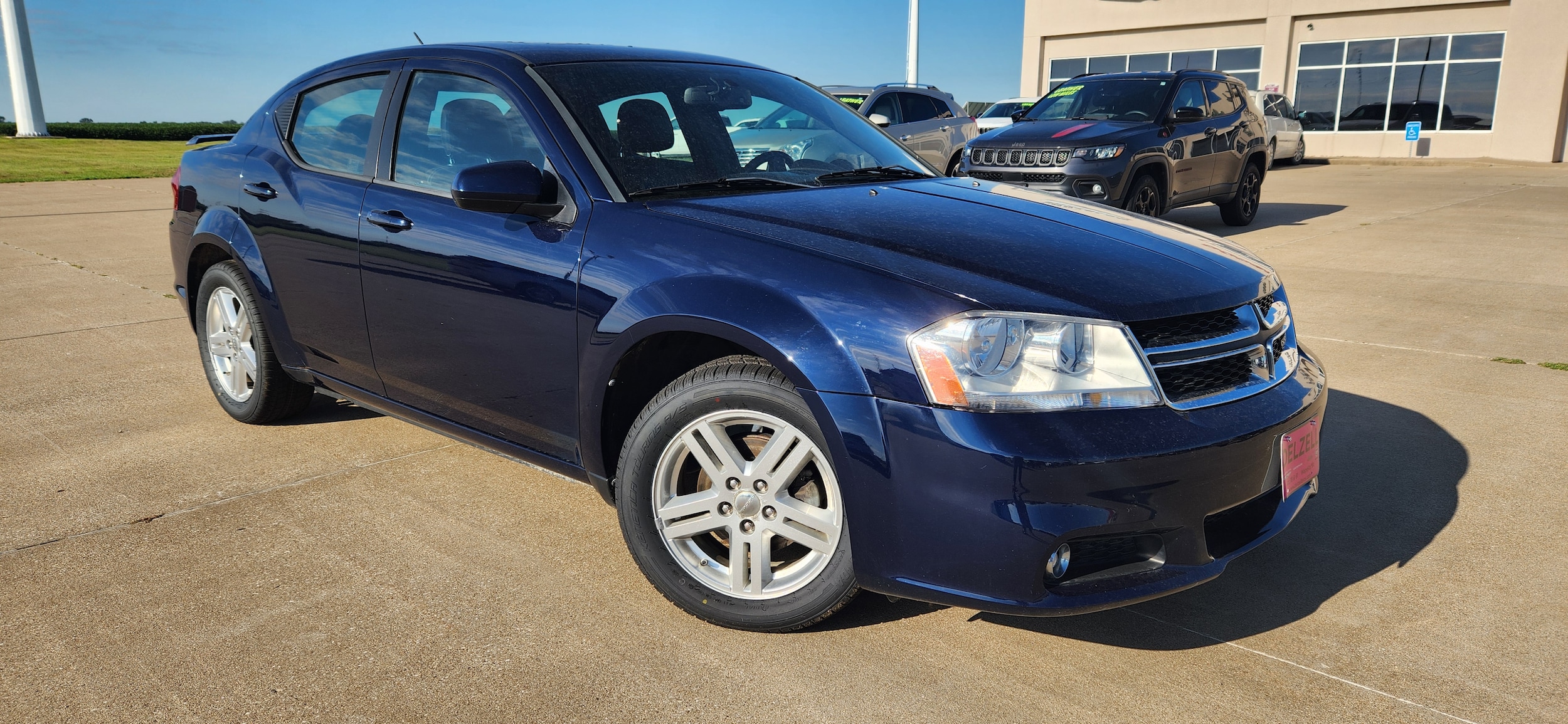 Used 2013 Dodge Avenger SXT with VIN 1C3CDZCB8DN685235 for sale in Wapello, IA