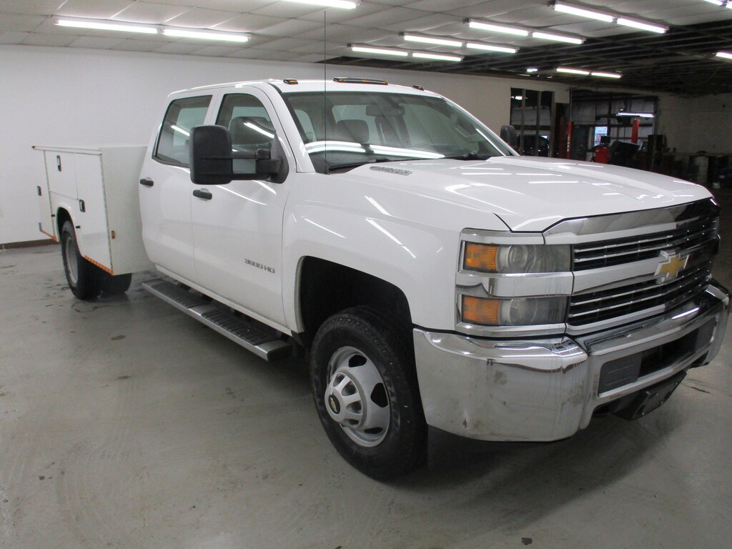 Used 2015 Chevrolet Silverado 3500HD Chassis WT Truck Crew Cab