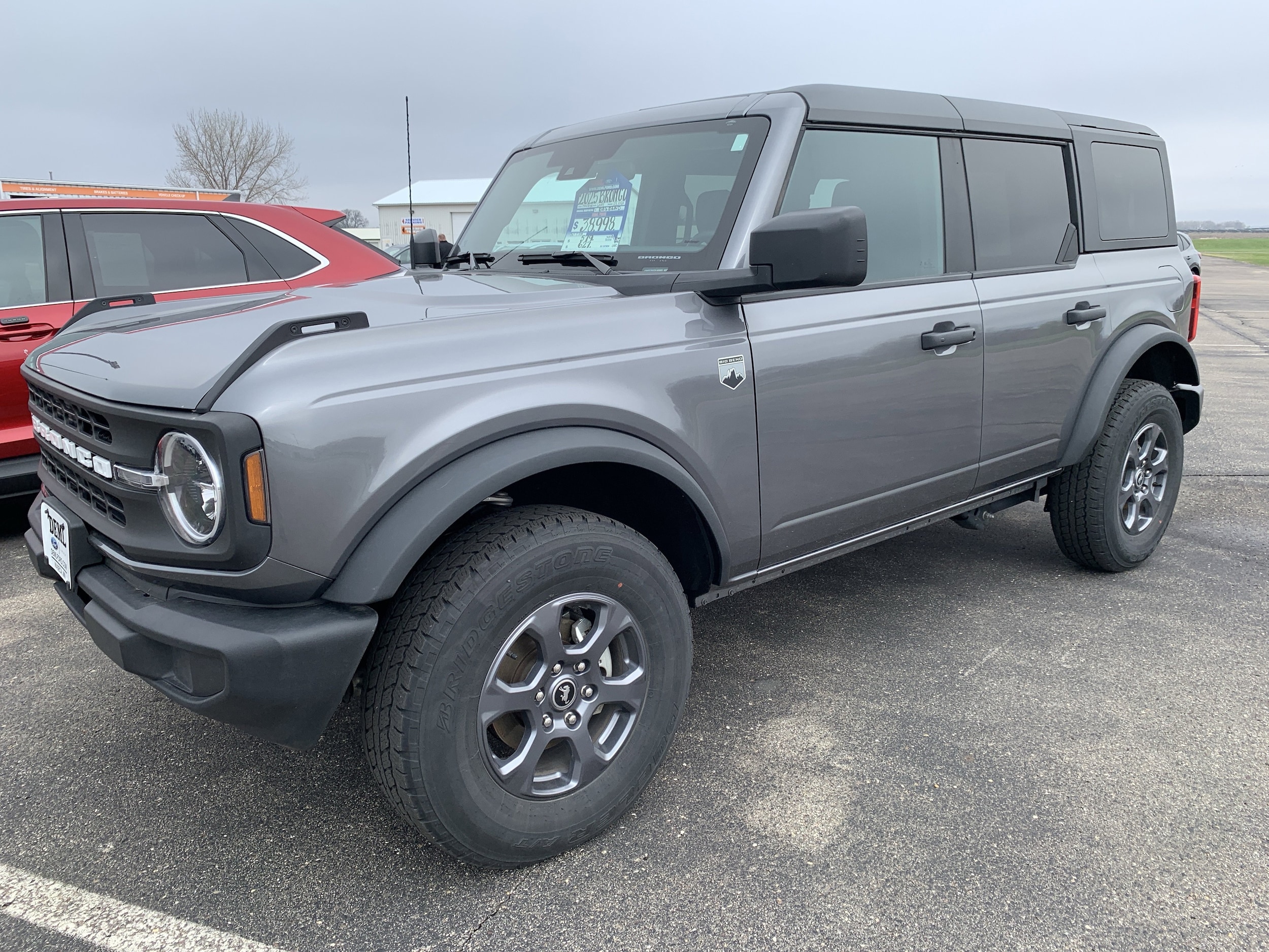 Used 2025 Ford Bronco 4-Door Big Bend with VIN 1FMDE7BH7SLA56061 for sale in Waseca, Minnesota