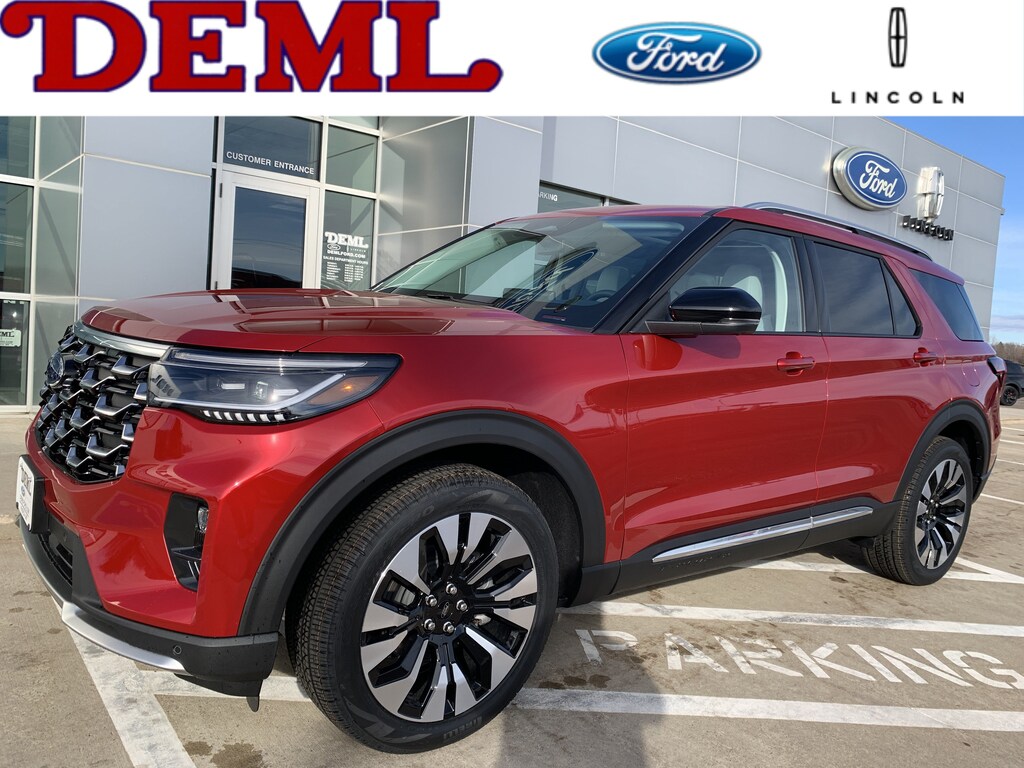 New 2026 Ford Explorer Platinum 4x4 SUV