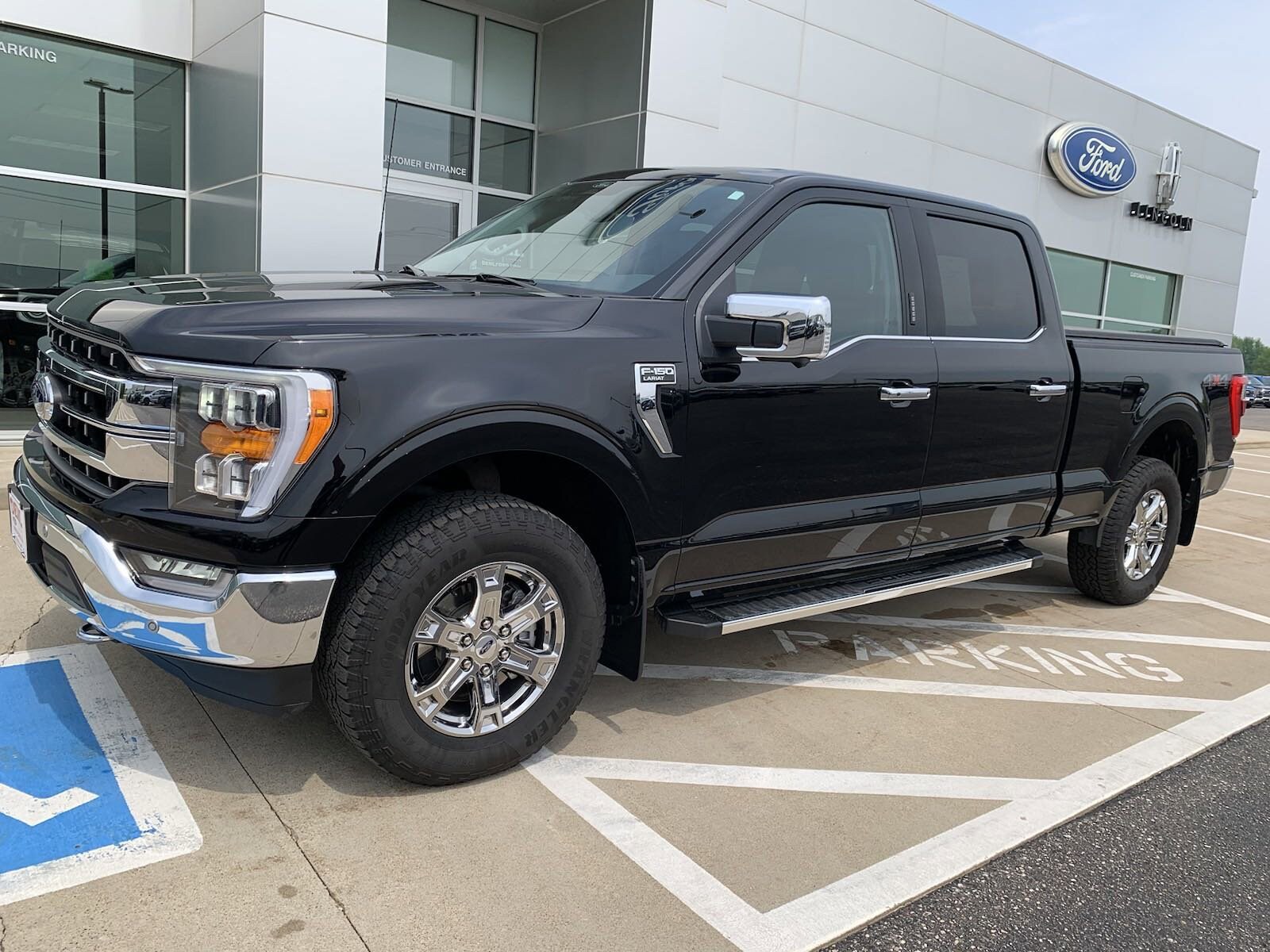 Used 2022 Ford F-150 Lariat with VIN 1FTFW1E84NFA49834 for sale in Waseca, Minnesota