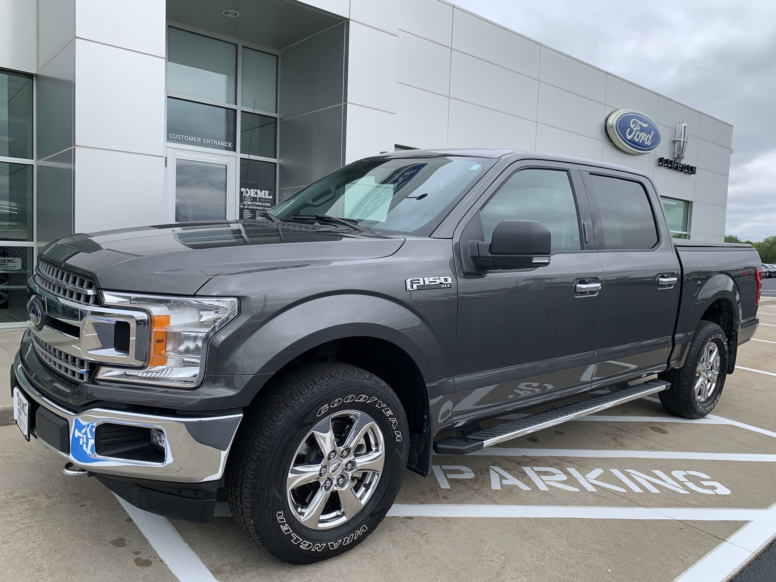 Used 2018 Ford F-150 XLT with VIN 1FTEW1EG8JKC53735 for sale in Waseca, Minnesota