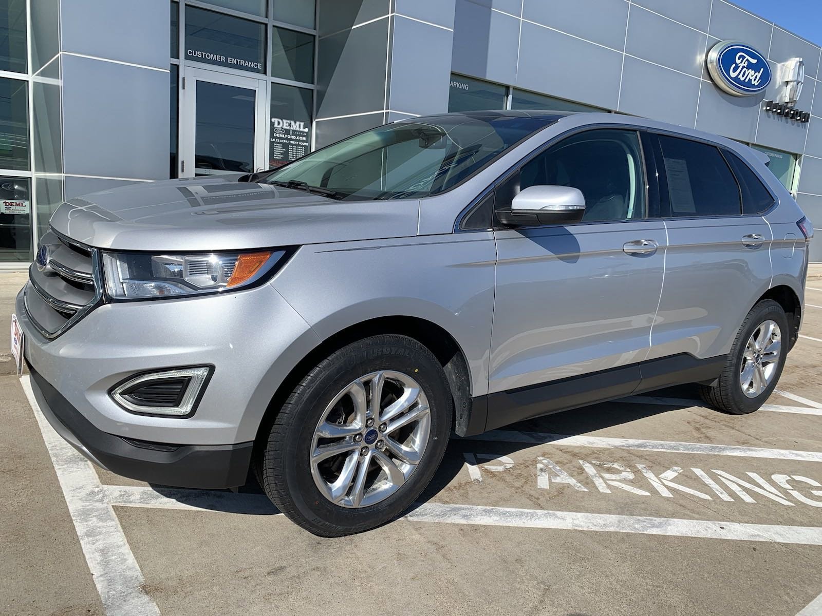 Used 2015 Ford Edge SEL with VIN 2FMTK4J84FBB44981 for sale in Waseca, Minnesota