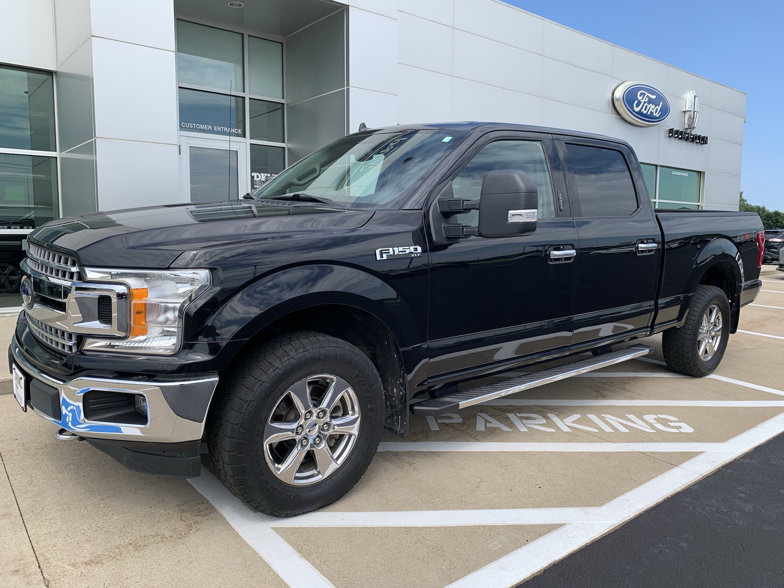 Used 2019 Ford F-150 XLT with VIN 1FTFW1E42KKE15421 for sale in Waseca, Minnesota