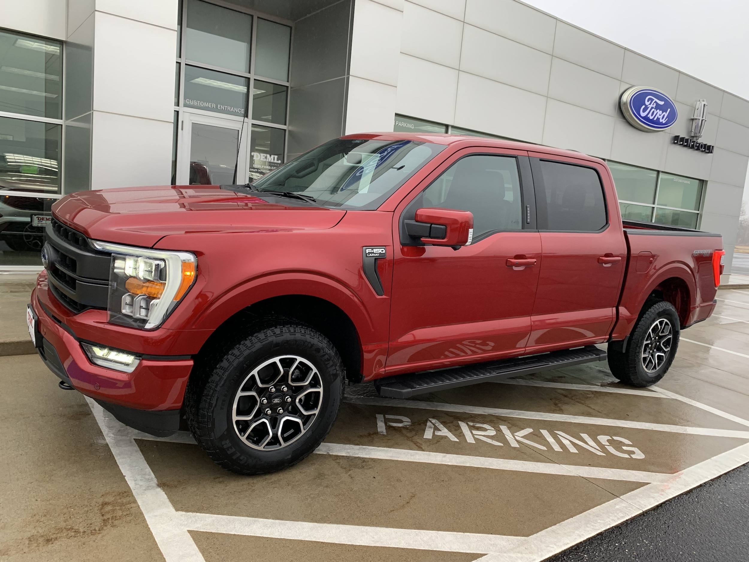 Used 2022 Ford F-150 Lariat with VIN 1FTFW1E85NKD40916 for sale in Waseca, Minnesota