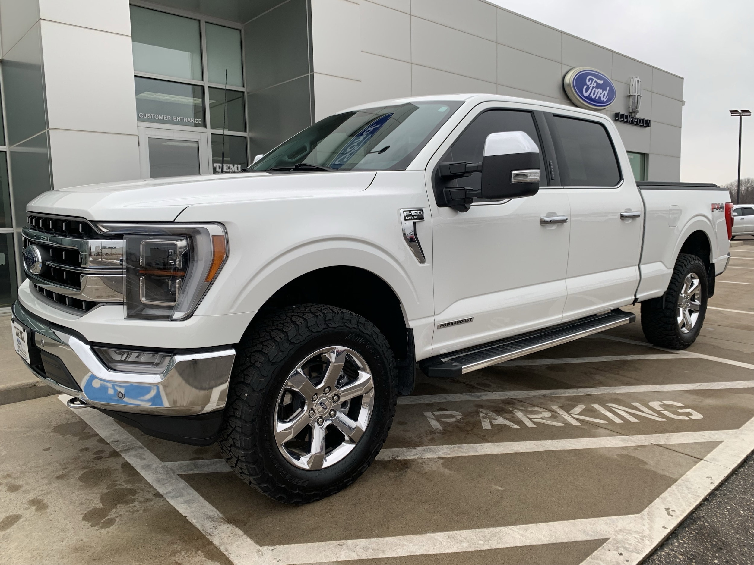 Used 2023 Ford F-150 Lariat with VIN 1FTFW1ED7PFB53511 for sale in Waseca, Minnesota