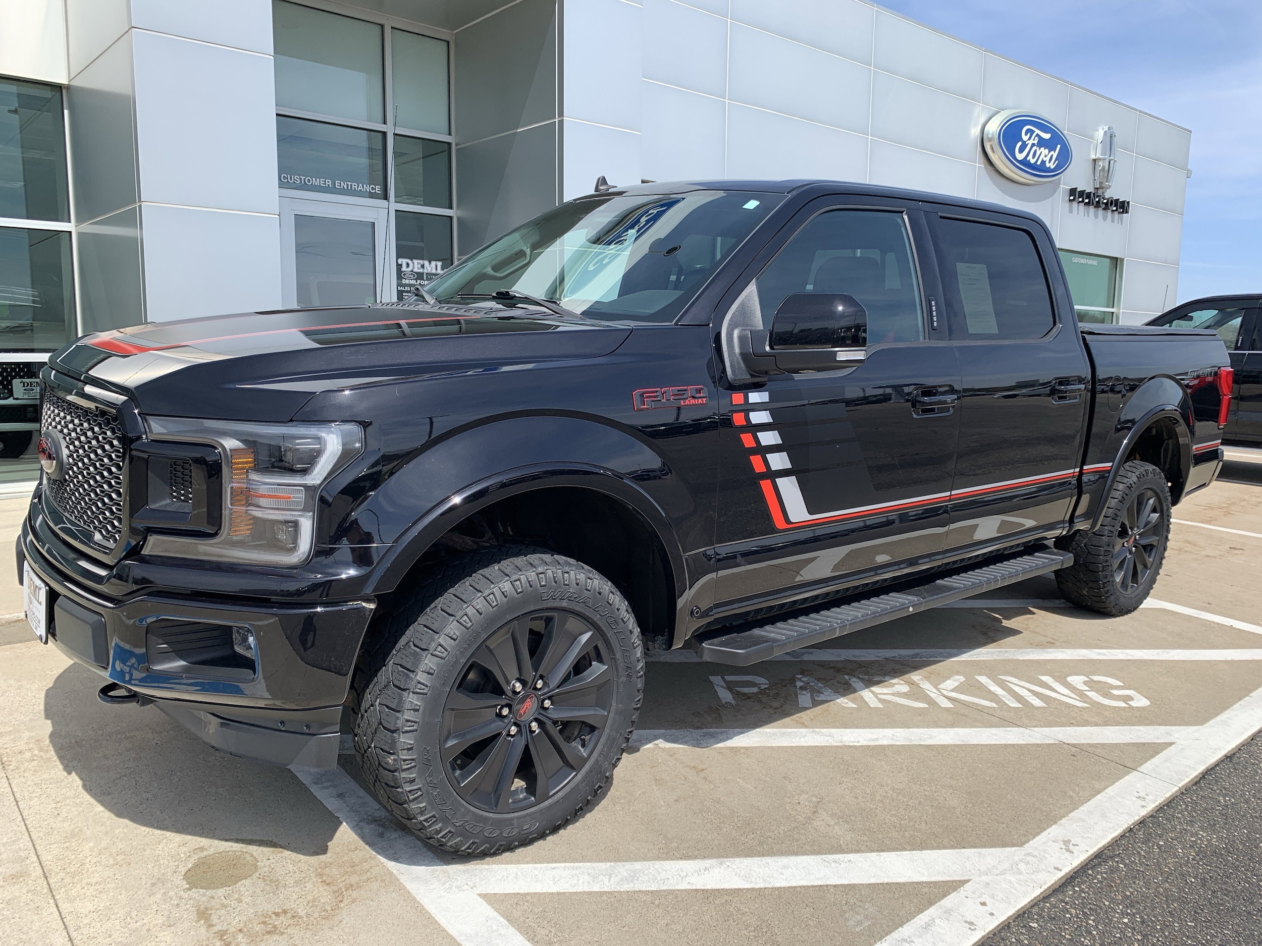 Used 2019 Ford F-150 Lariat with VIN 1FTEW1E4XKFB28834 for sale in Waseca, Minnesota