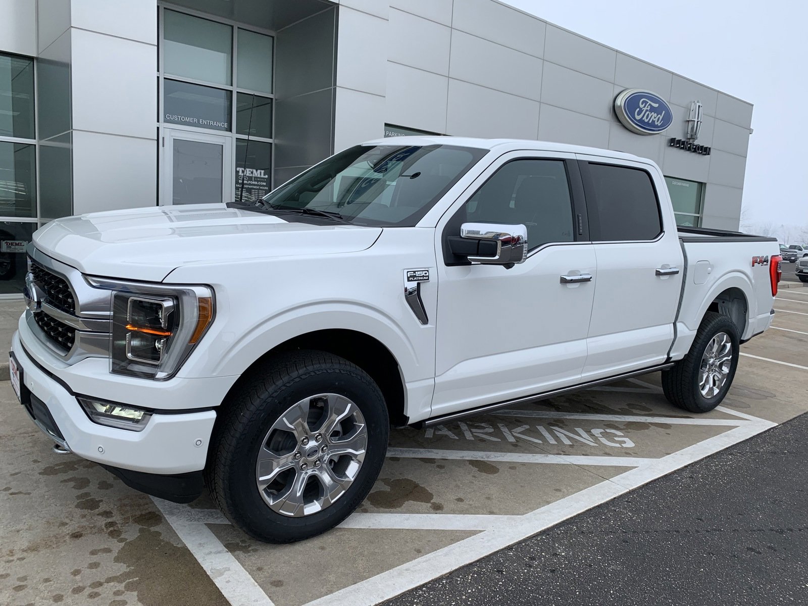 Used 2021 Ford F-150 Platinum with VIN 1FTFW1E80MFA27442 for sale in Waseca, Minnesota