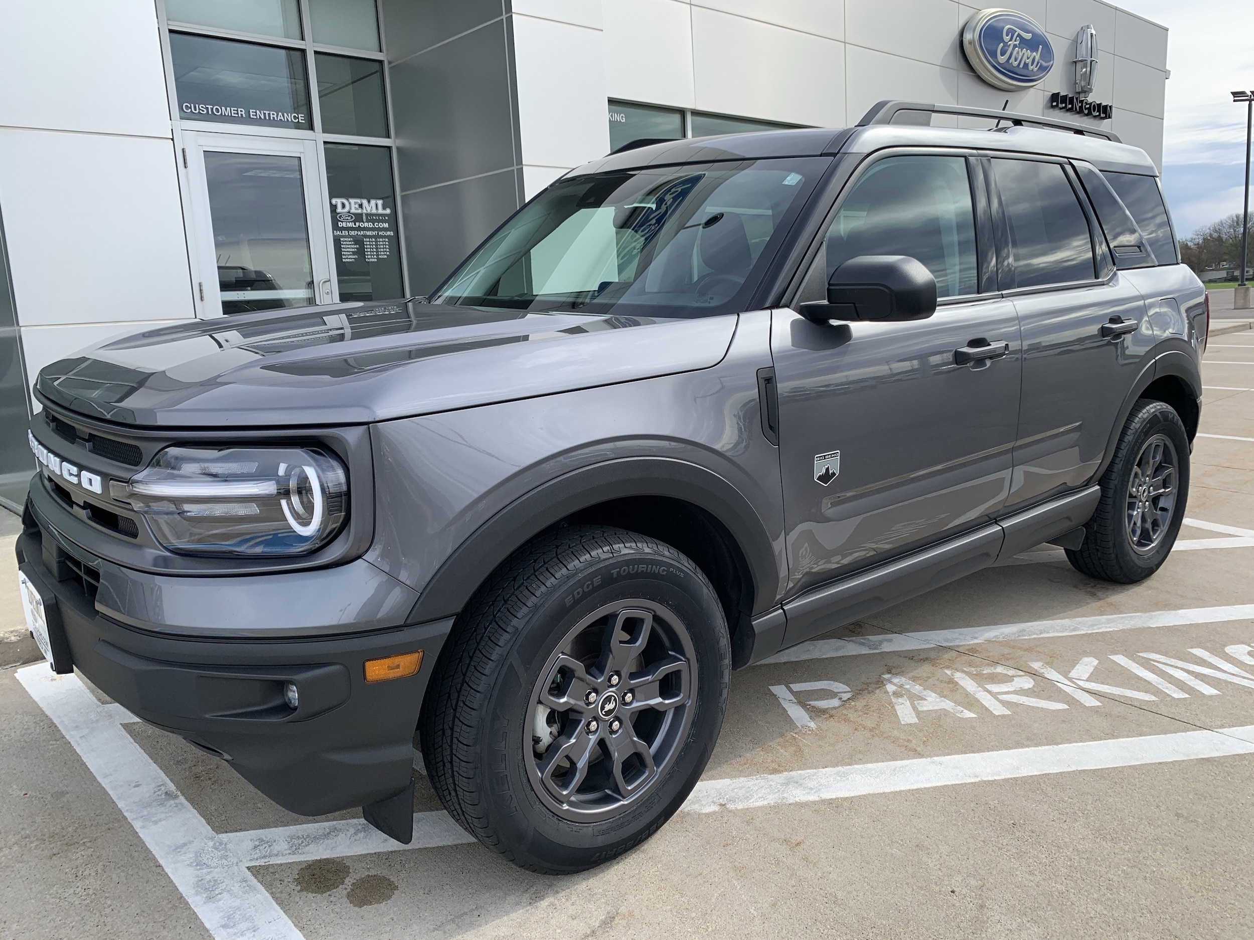 Used 2023 Ford Bronco Sport Big Bend with VIN 3FMCR9B61PRD64992 for sale in Waseca, Minnesota