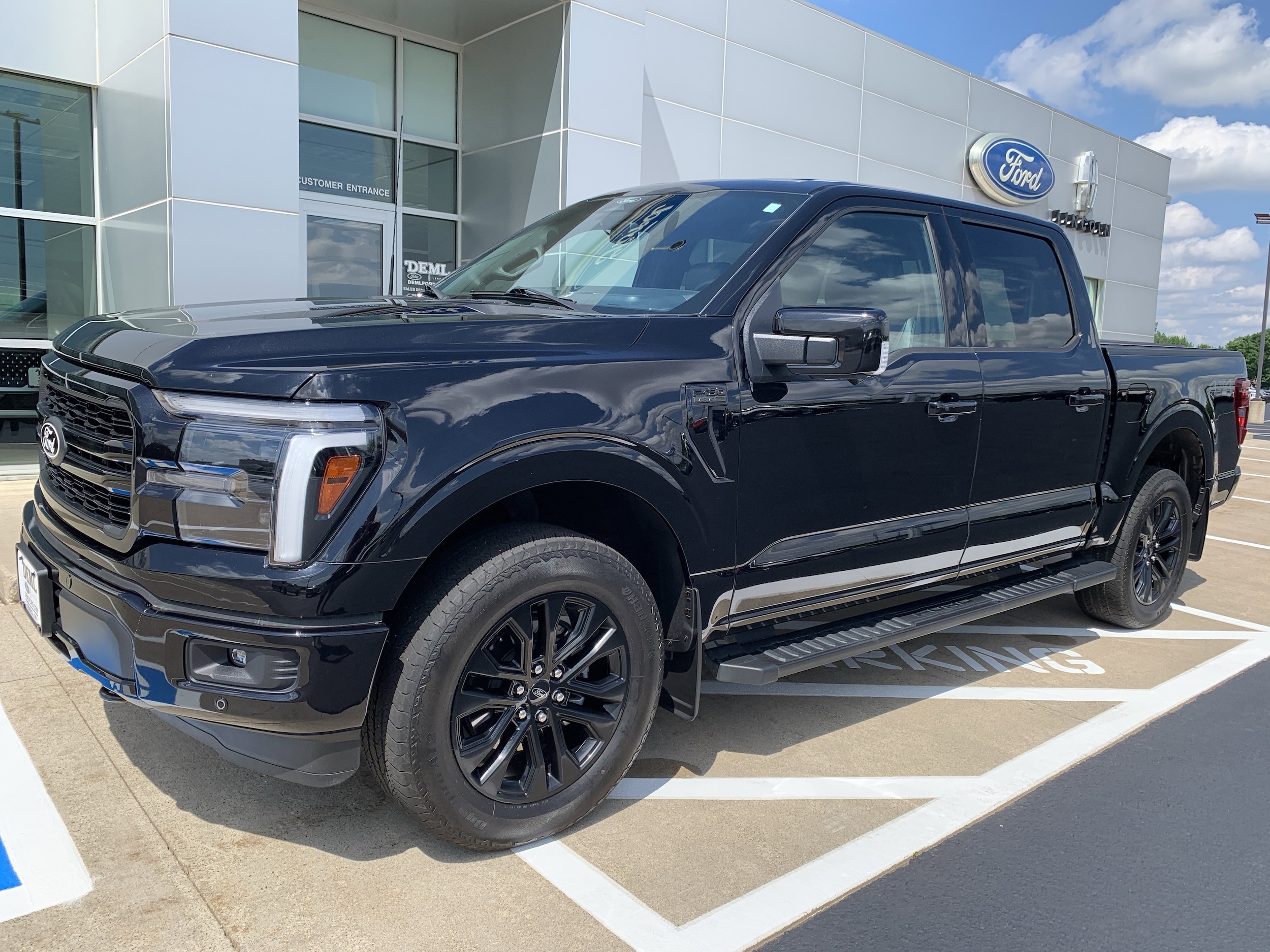 Used 2025 Ford F-150 Lariat with VIN 1FTFW5L55SFA85253 for sale in Waseca, Minnesota