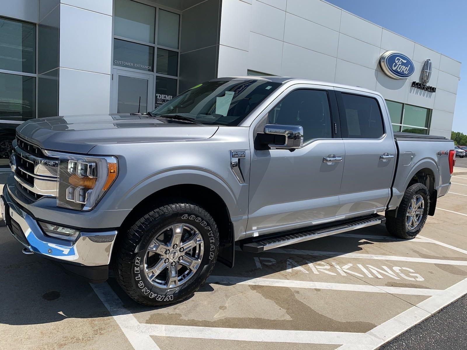 Used 2021 Ford F-150 Lariat with VIN 1FTFW1E82MKD73502 for sale in Waseca, Minnesota