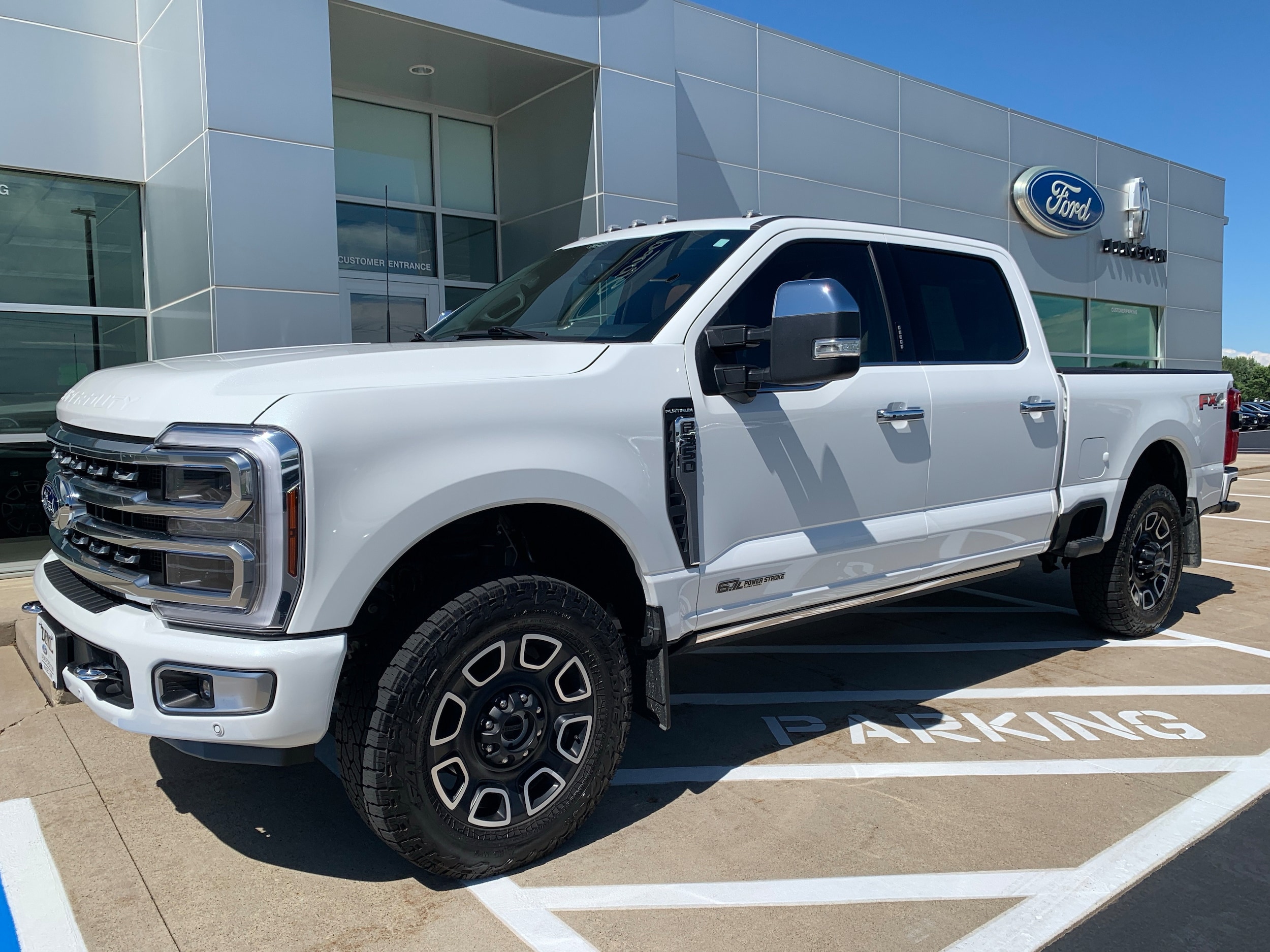 Used 2024 Ford F-350 Super Duty Platinum with VIN 1FT8W3BT3REE41485 for sale in Waseca, Minnesota