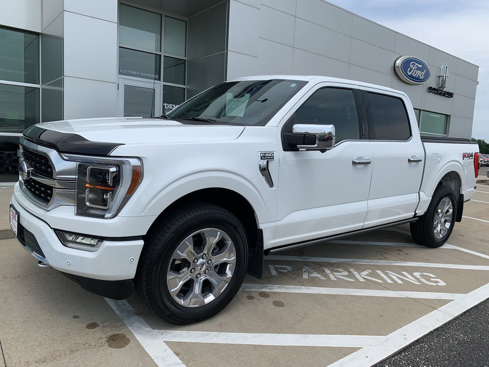 Used 2021 Ford F-150 Platinum with VIN 1FTFW1E80MFA27442 for sale in Waseca, MN