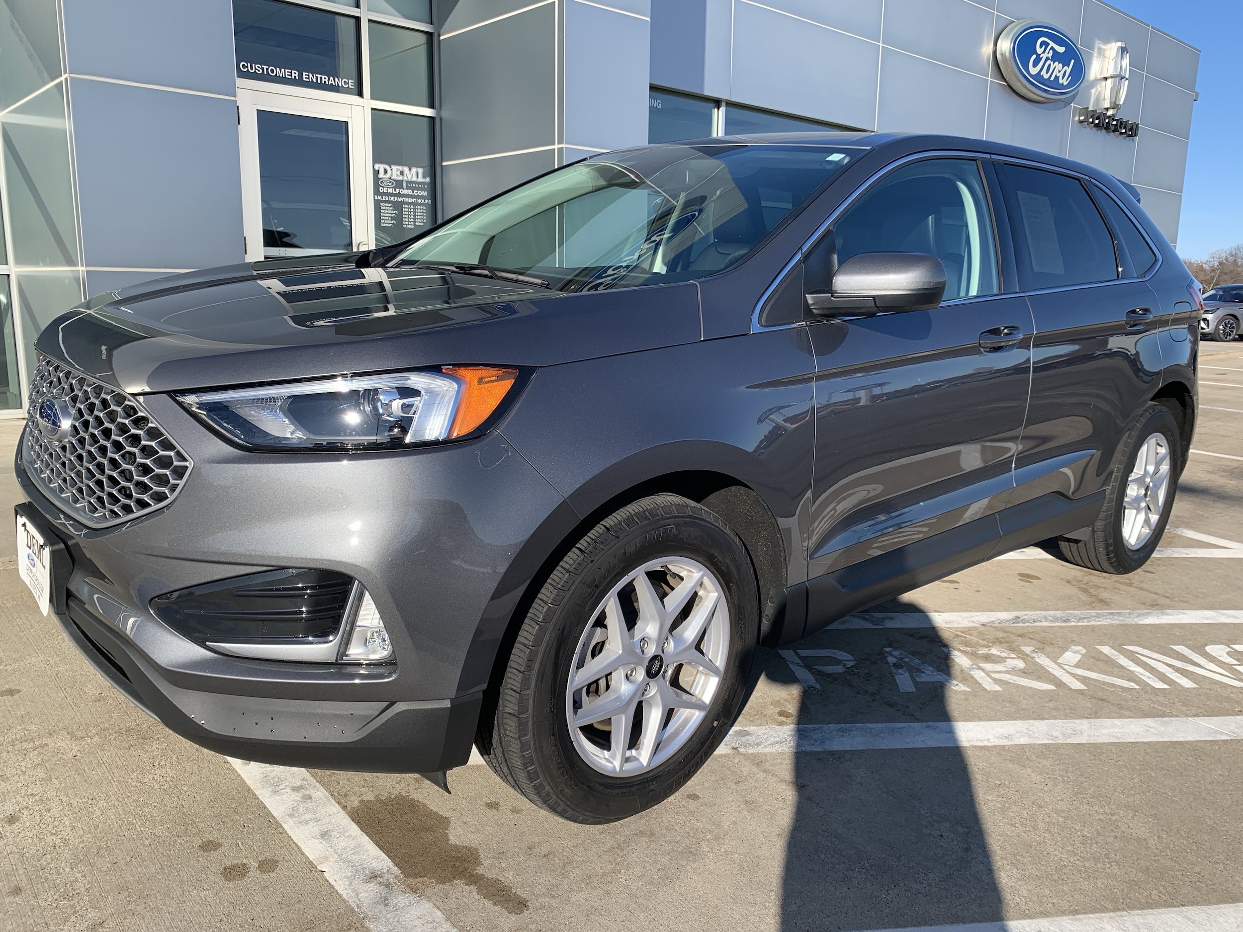 Used 2024 Ford Edge SEL with VIN 2FMPK4J95RBA31541 for sale in Waseca, Minnesota