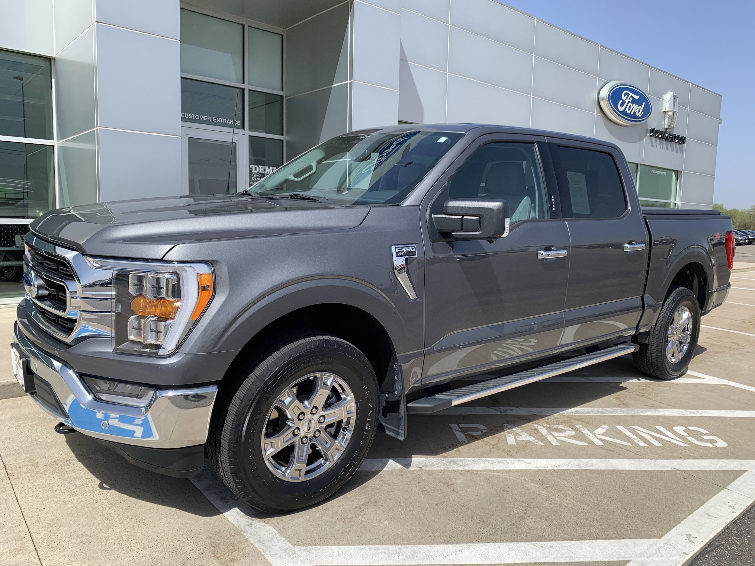 Used 2023 Ford F-150 XLT with VIN 1FTFW1E56PKD05066 for sale in Waseca, Minnesota