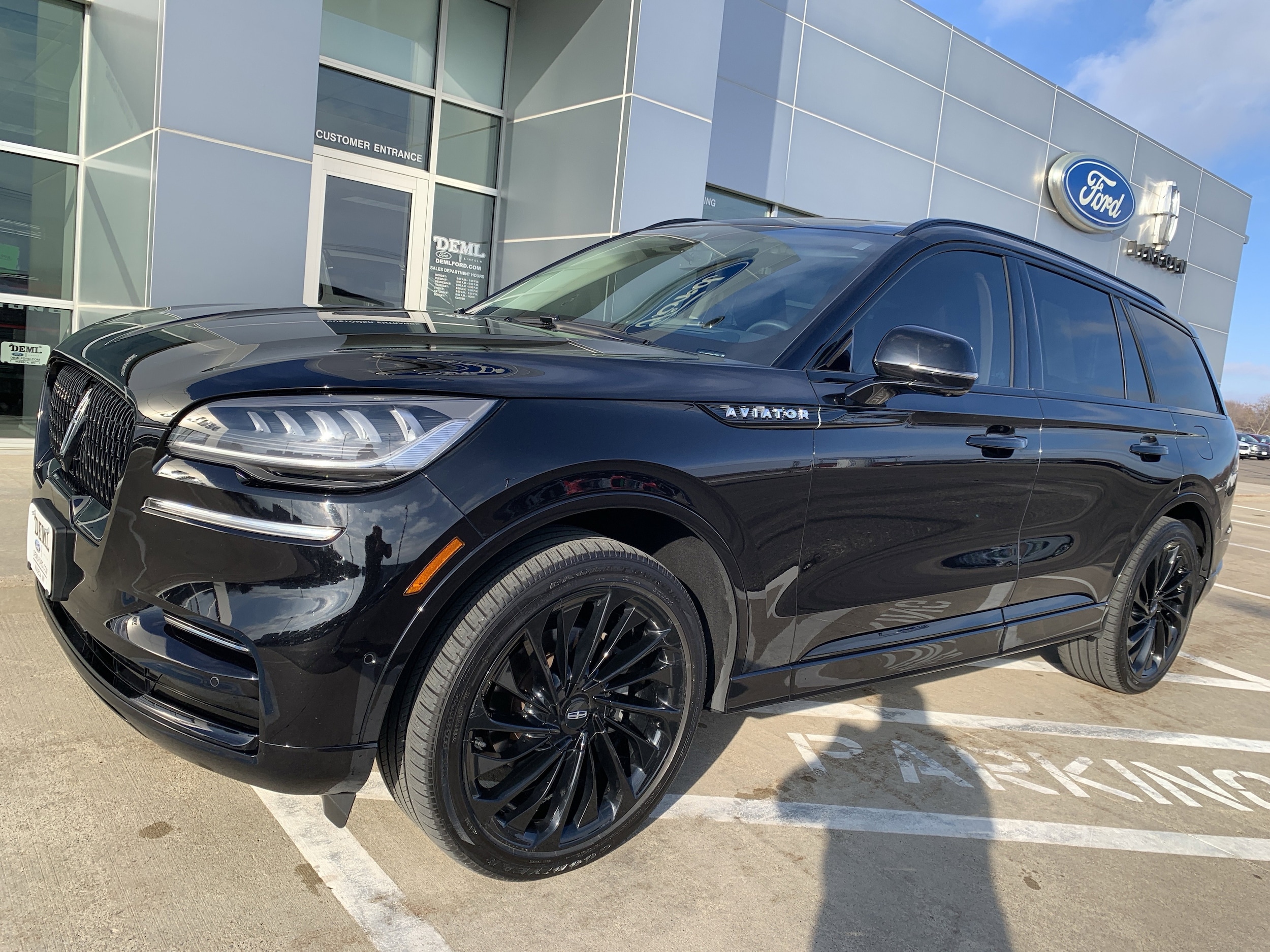 Used 2023 Lincoln Aviator Reserve with VIN 5LM5J7XC9PGL17961 for sale in Waseca, Minnesota