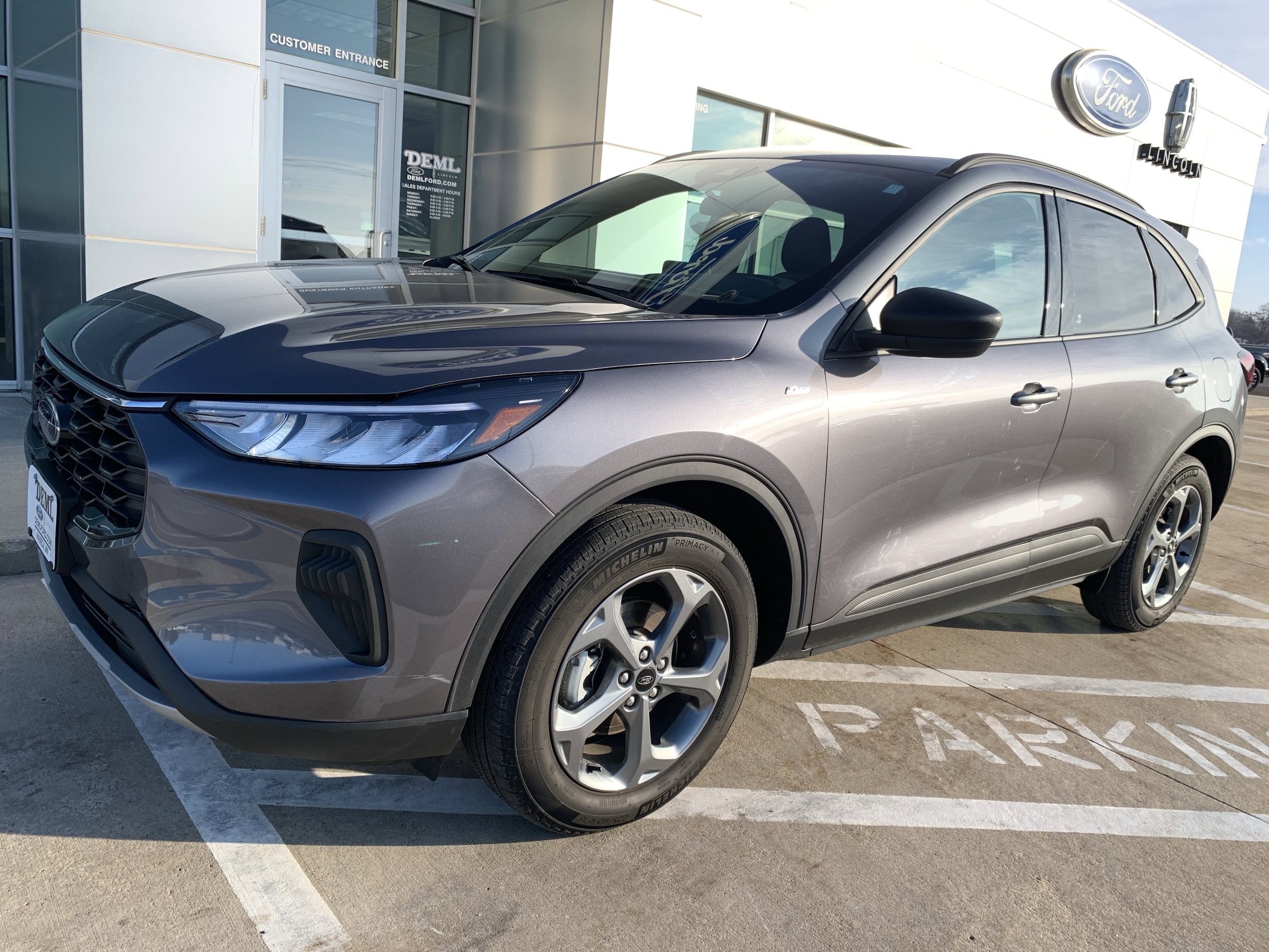 Used 2025 Ford Escape ST-Line with VIN 1FMCU9MN4SUA88313 for sale in Waseca, Minnesota