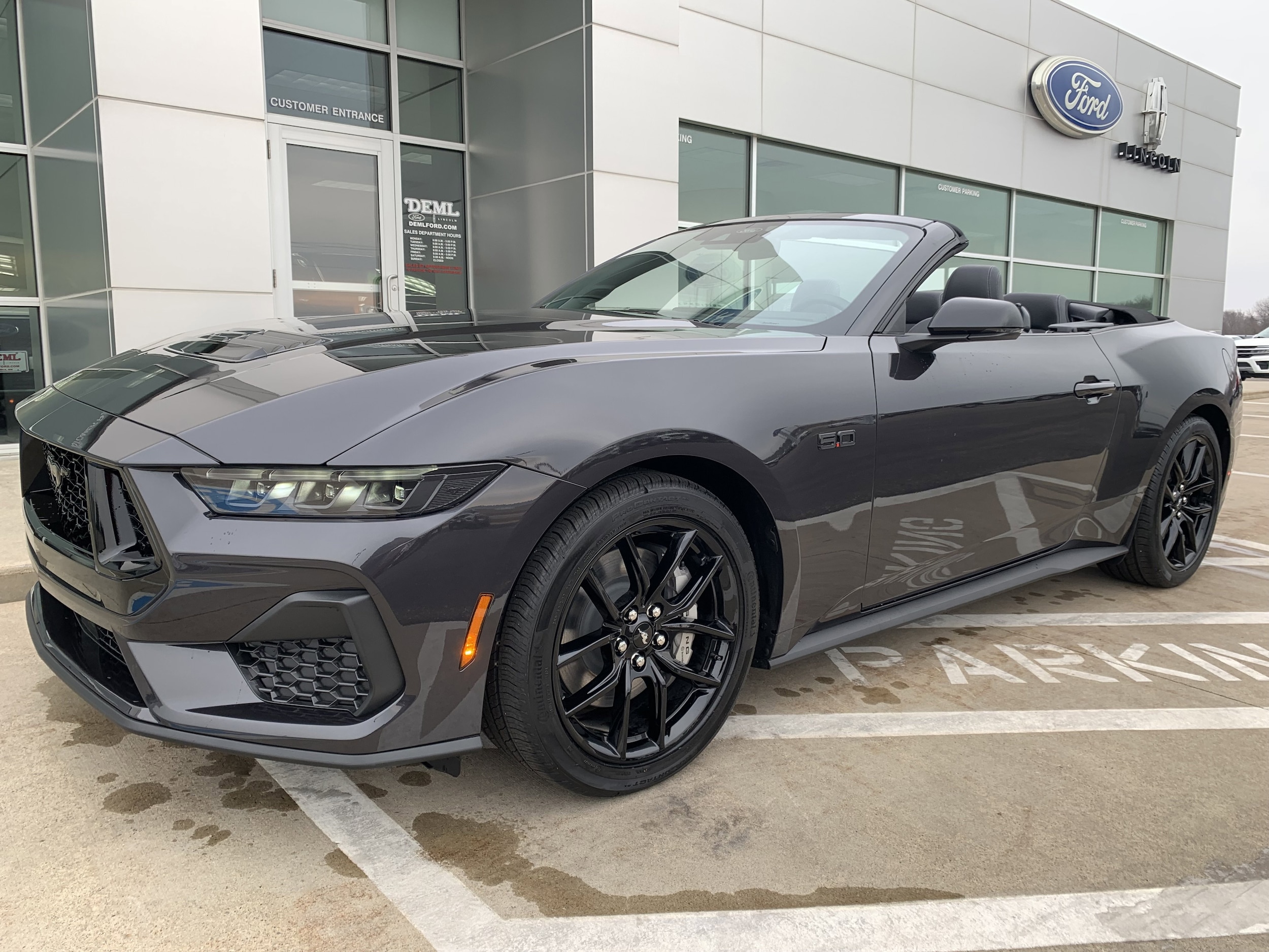 Used 2024 Ford Mustang GT Premium with VIN 1FAGP8FF0R5119404 for sale in Waseca, Minnesota