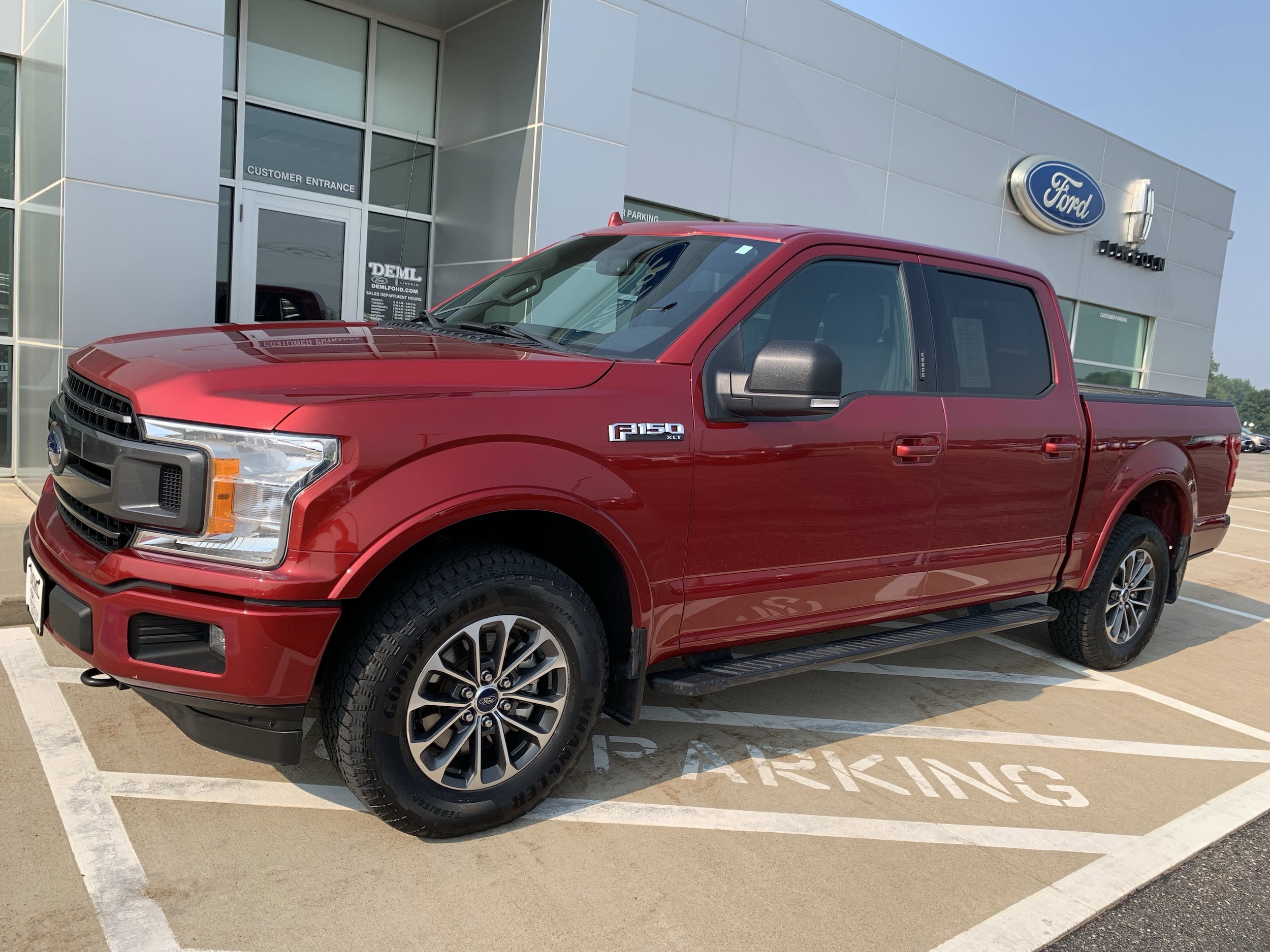 Used 2018 Ford F-150 XLT with VIN 1FTEW1EGXJKG05715 for sale in Waseca, Minnesota