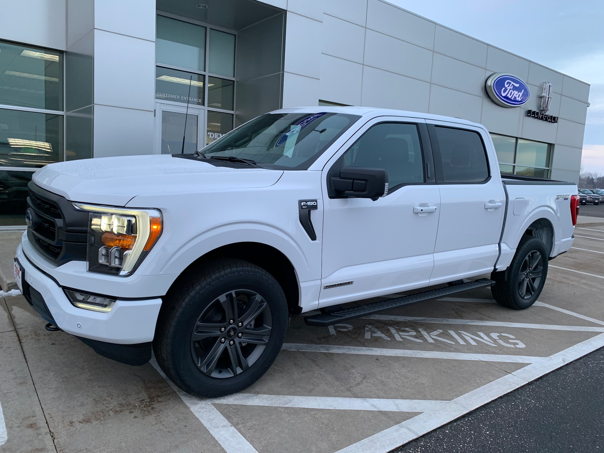 Used 2023 Ford F-150 XLT with VIN 1FTFW1ED4PFA49493 for sale in Waseca, Minnesota