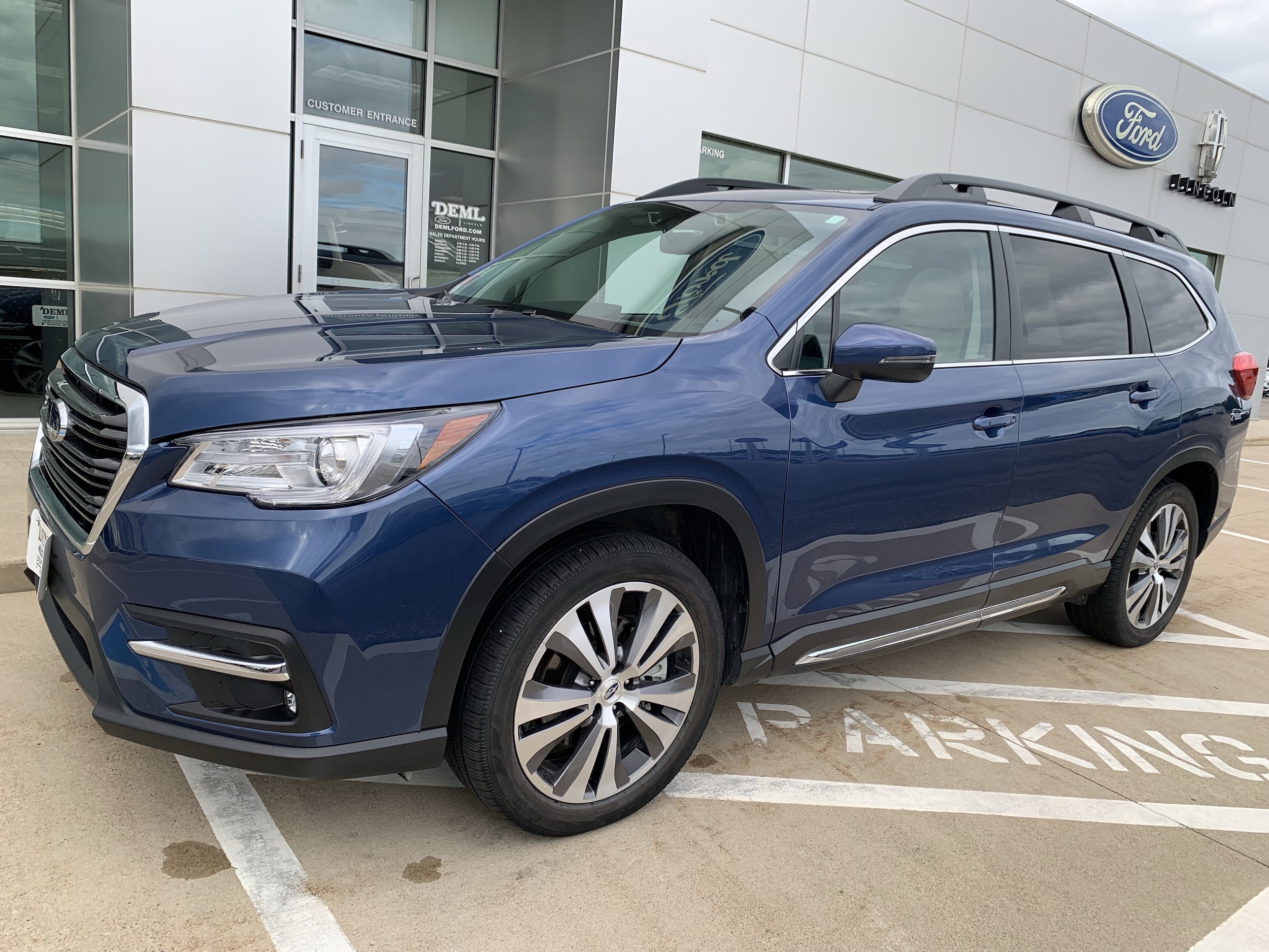 Used 2022 Subaru Ascent Limited with VIN 4S4WMALD1N3460045 for sale in Waseca, Minnesota
