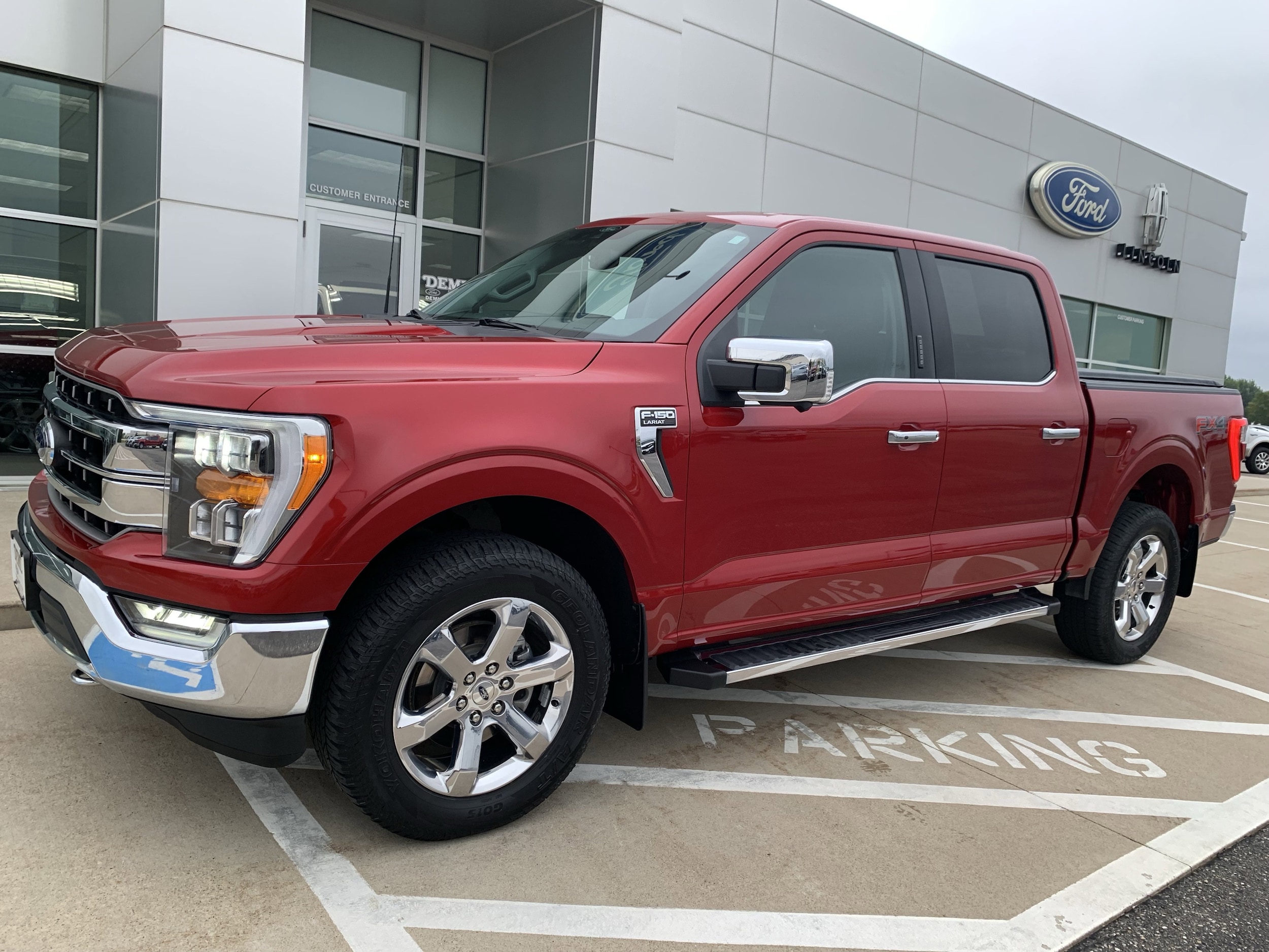 Used 2021 Ford F-150 Lariat with VIN 1FTFW1E86MKE93206 for sale in Waseca, Minnesota