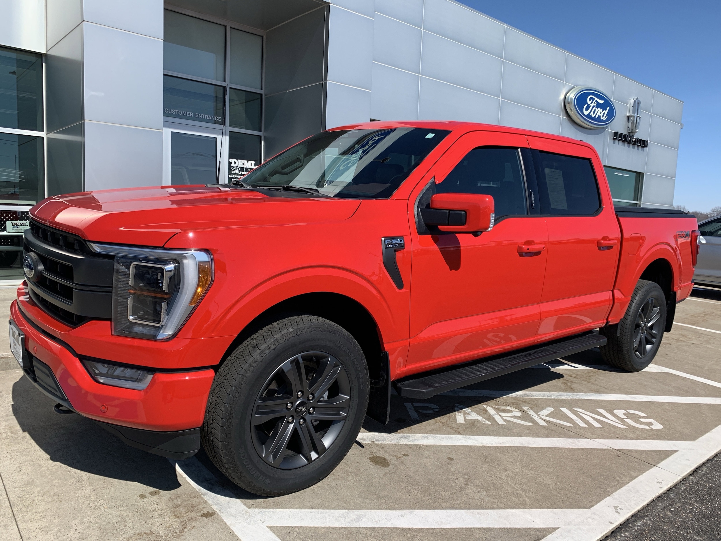 Used 2023 Ford F-150 Lariat with VIN 1FTFW1E59PKD06406 for sale in Waseca, Minnesota