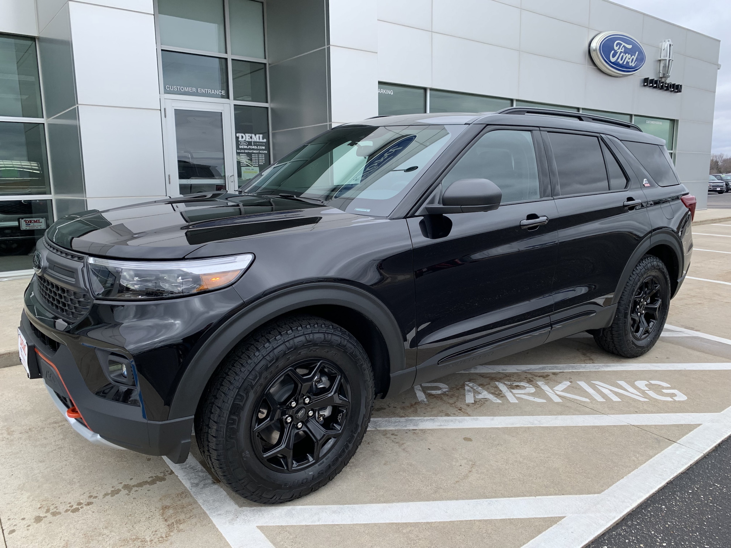 Used 2022 Ford Explorer TIMBERLINE with VIN 1FMSK8JH5NGC44825 for sale in Waseca, Minnesota