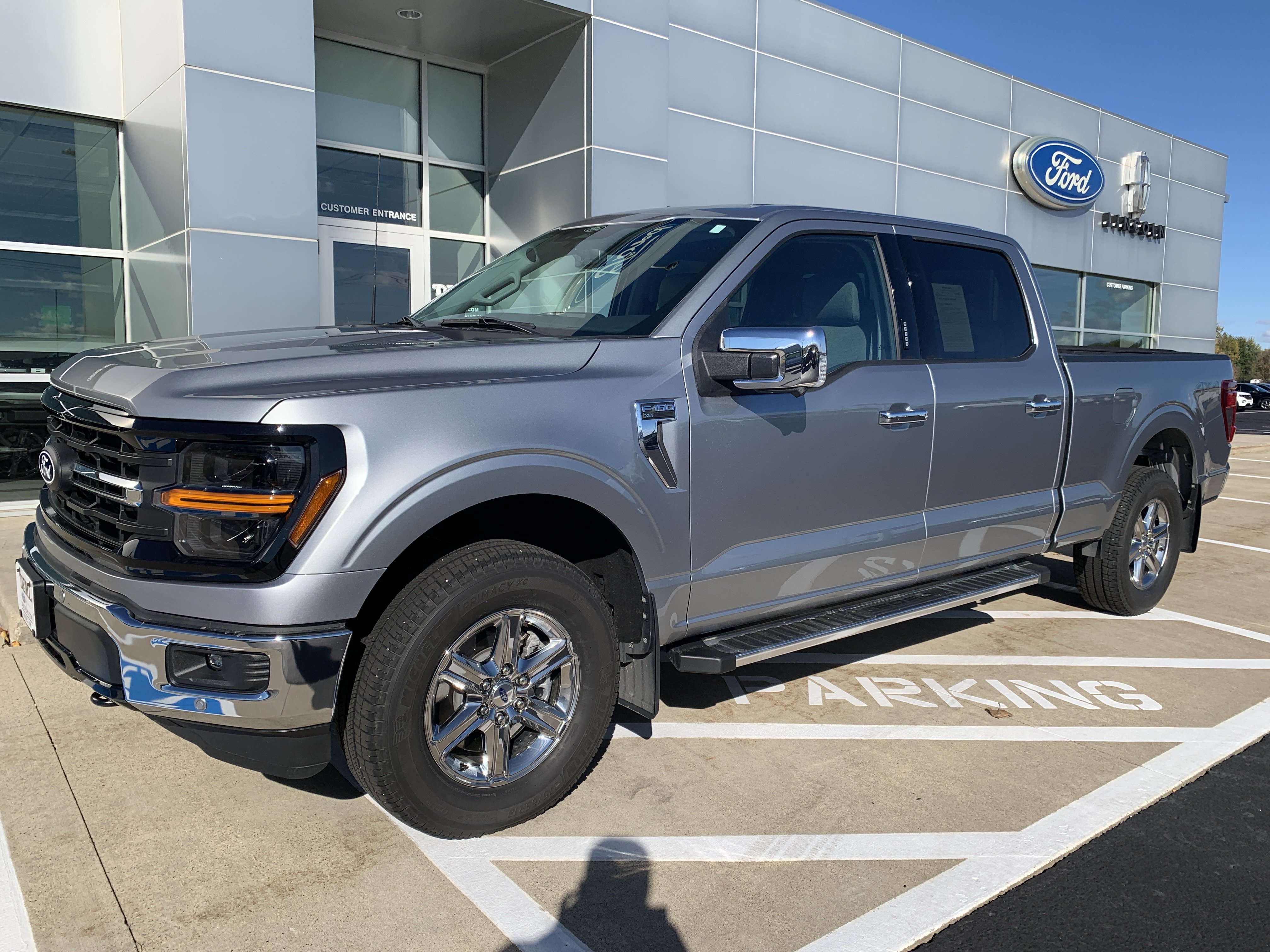 Used 2024 Ford F-150 XLT with VIN 1FTFW3L54RKE29676 for sale in Waseca, Minnesota