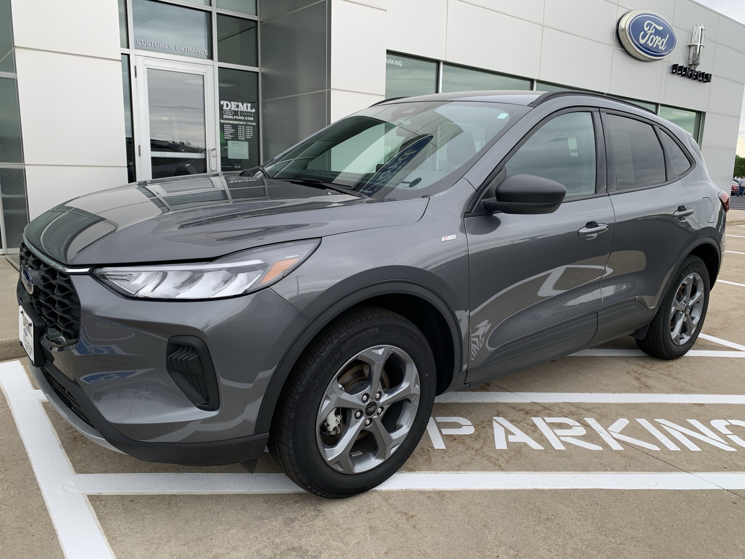 Used 2025 Ford Escape ST-Line with VIN 1FMCU9MN4SUB18233 for sale in Waseca, Minnesota